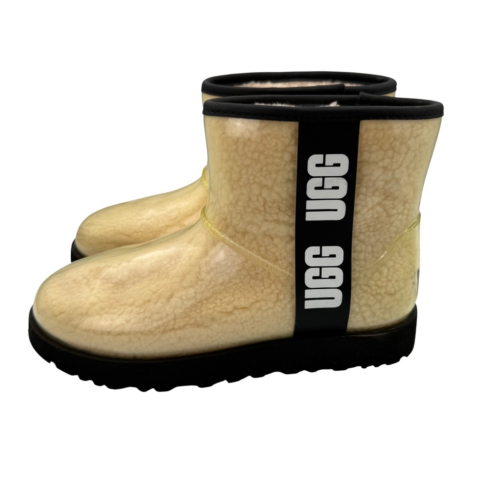 UGG Tan and Black Winter Boots